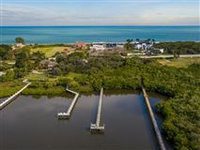 FABULOUS RIVERFRONT SITE WITH LONG PRIVATE DOCK