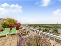 CHARMING DUPLEX BENEFITS FROM A TERRACE ENJOYING EXCEPTIONAL VIEWS OF PARIS
