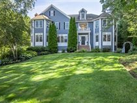 STATELY CUSTOM COLONIAL WITH GORGEOUS, PRIVATE BACKYARD