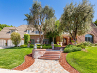 CUSTOM ENGLISH FARMHOUSE WITH RESORT STYLE YARD