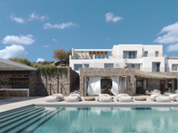 LUXURY SEA VIEW RENTAL VILLA IN A PRIME AREA IN MYKONOS ISLAND
