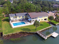 STATELY HOME ON DEEP WATER