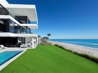 GATED MODERN MALIBU-INSPIRED OCEAN-TO-INTRACOASTAL ESTATE
