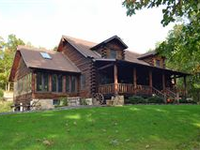 AUTHENTIC COUNTRY HOME WITH LARGE ROCKING CHAIR FRONT PORCH TO ENJOY NATURE