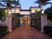 MAJOR GATED AND WALLED PALM BEACH INSPIRED OCEANFRONT ESTATE