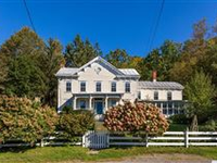 PEACEFUL HISTORIC FARMHOUSE OVERLOOKING GORGEOUS ROLLING MEADOWS