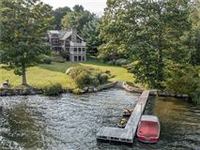 FABULOUS SHINGLE STYLE HOUSE ON LAKE WARAMAUG