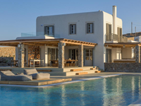 RECENTLY OPENED LUXURY SEW VIEW VILLA FOR RENT IN MYKONOS ISLAND