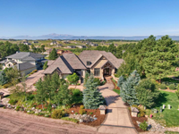 DISTINCTIVE CUSTOM HOME WITH PIKES PEAK VIEWS